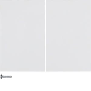 Knop-opzetmodule KNX-RF 2-v berker K.1 polarwit