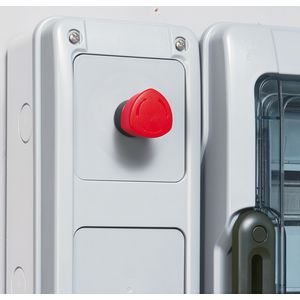 Multibox verticaal 2 rijen behuizing Plexo