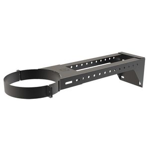 DW Ø80mm Muurbeugel 80-440mm zwart