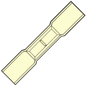 Kist a 50st. Waterdichte fohnstootverbinder 0,1-0,5mm²