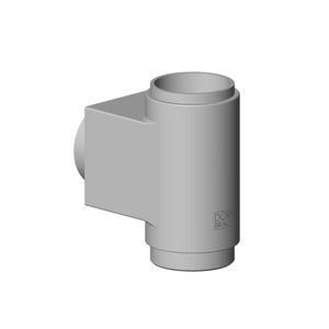 Aansluiting DB logo 37,2x49,5mm chr