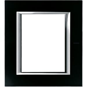 Afdekraam 3 + 3 modulen zwart Axolute