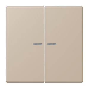 Stuurafdekking 2-voudig LC32142 HOME