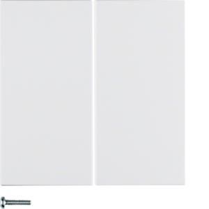 Knop-opzetmodule KNX-RF 2-v berker S.1/B.3/B.7 polarwit mat