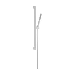 Glijstangset Pulsify S 100 1 straalsoort EcoSmart met glijstang 65cm mat wit 24372700