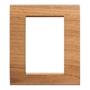 Afdekraam rechthoekig walnoot 3 + 3 mod. Livinglight