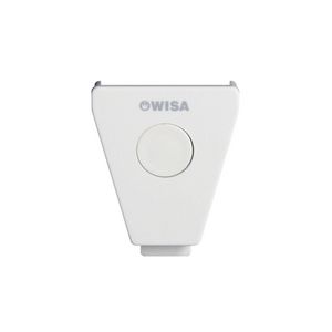 Druktoets / spoelknop met spoelonderbreking 250/500/750 compleet wit