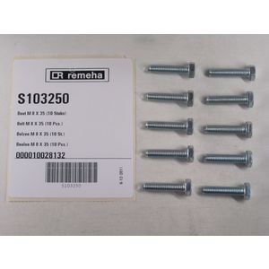 Set a 10st. bout M8 x 35 S103250