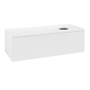 Wastafelonderkast Antao 1200x360x500mm White Matt Lacquer K34010MT