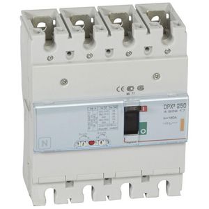 Vermogensschakelaar 250 Thermomagn. 160A 4-polig 25kA DPX3