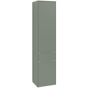 Hoge kast SUBWAY 3.0 400x1710x362mm Soft Green C59000AF greep alu. glans
