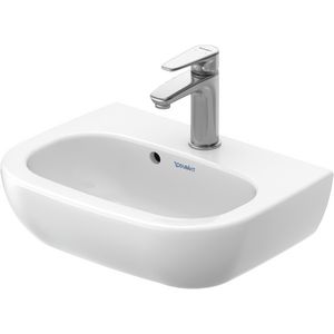 D-CODE #070545 fontein 450mm wit met kraangat met overloop