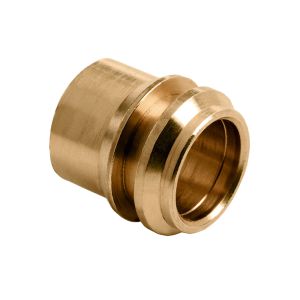 Verloopset / verloopknelring 12x10mm messing