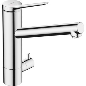 HG Zesis M33 eengreeps keukenmengkraan 200 stopkraan  vaatwasser coolst.