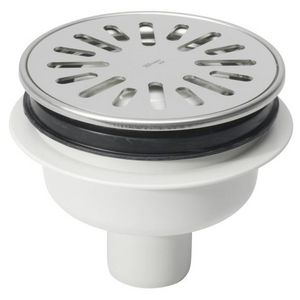 Vloerput ABS diameter 150mm ou 50mm RVS304 rand/rooster ve