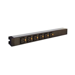 Power Distribution Unit 19" 6mm² klemmen 6x C19 output