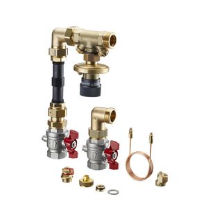 Aansluitset warmtemeter met drukverschilreg. Hycoco 1404682
