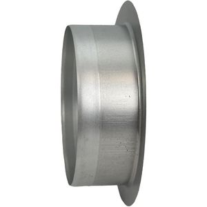 Spiro vlakke aftakking 125mm (90°) (niet safe)