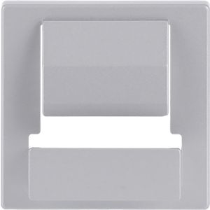 Centraalplaat powerdock f-aluzilver