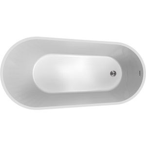 Vrijstaand bad Jenna 170x85cm wit incl. waste+poten