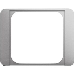 Centraalplaat afdekking v telecom 50x50mm a-titanium