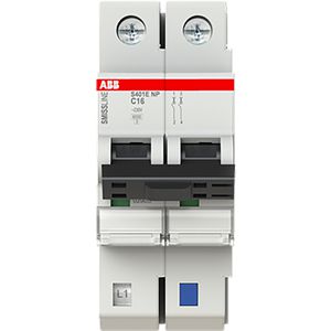 Installatieautomaat SmissLine S400E 1P+N C16 6kA