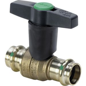Kogelkraan EASYTOP brons 18mm persaansluiting iso-T-hendel 2275CO