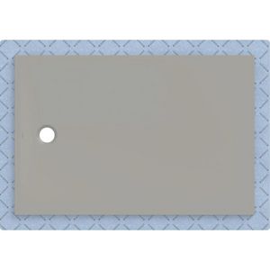 Douchevloer CleanFloor30 met afdichtingsvlies grijs: 150x100cm