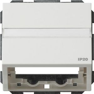 Datakap draagring + TK Gira TX_44 zuiver wit
