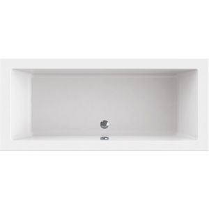 Ligbad duo Agape 170x75cm mat wit excl. poten