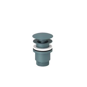 Afvoerplug 5/4" Push M.Overloop L.Blue