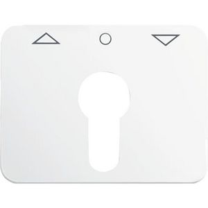 Centraalplaat v inb jaloeziesch USL-101 a-albast/studiowit (1755 PZ-24G-101)