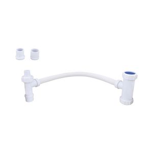 Boileraansluitset PP wit Ventadrip 40x40mm klem excl. inlaatcombinatie McAlpine