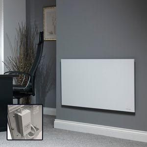 Infraroodpaneel STRONG-RF wit 600x600mm 400W incl. ingebouwde RF-ontvanger