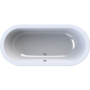 Ligbad duo Dianthe 190x90cm wit excl. poten