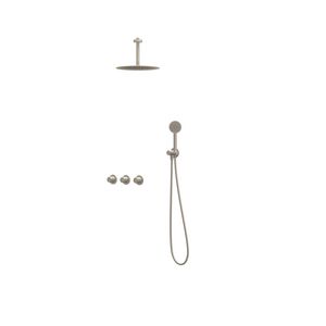 Afbouwdeel regendouche Combiset Nexus 4 inbouwthermostaat gebor. nickel CSN4EXGNCCBC excl. inbouwbox