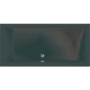 Ligbad duo Agape 170x75cm mat zwart excl. poten