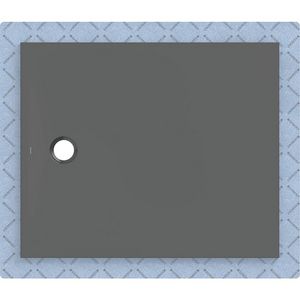 Douchevloer CleanFloor30 met afdichtingsvlies grafiet: 120x100cm