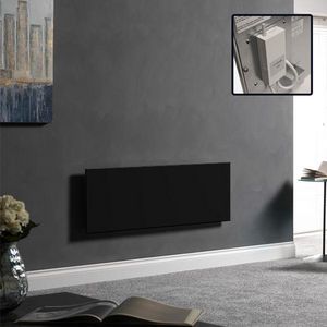 Infraroodpaneel STRONG-RF zwart 400x900mm 400W incl. ingebouwde RF-ontvanger