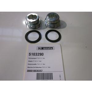 Set a 2 st. verloopnippel 2" x 1.1/2" S103290