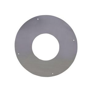 DW Ø125mm Rozet 1 delig RVS
