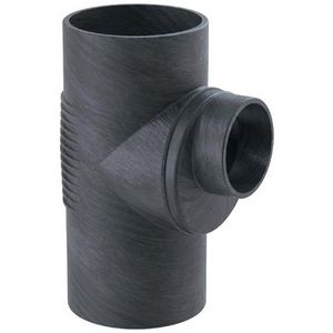 T-stuk verlopend 88,5° 160x135x160mm polyethyleen (PE) Silent-db20 geluidsarm