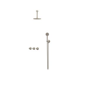 Afbouwdeel regendouche Combiset Nexus 4 inbouwthermostaat gebor. nickel CSN4EXGNCDBA excl. inbouwbox