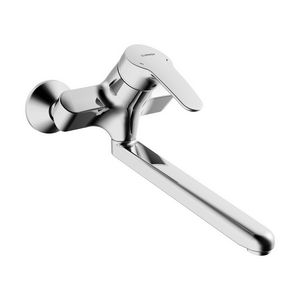 Mix wandmengkraan chroom draaib. uitloop 300mm m.S-kopp