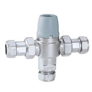 Therm. Mengventiel met keerkleppen x15 knel 30-50 gr.c
