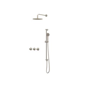 Afbouwdeel regendouche Combiset Nexus 4 inbouwthermostaat gebor. nickel CSN4EXGNCEAB excl. inbouwbox