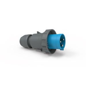 Steker 6h 63A 3P 230V IP67 MG Ni