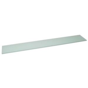 Glasplaat voor planchet kristalglas gesatineerd 600mm S0511