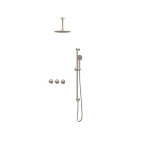 Afbouwdeel regendouche Combiset Nexus 4 inbouwthermostaat gebor. nickel CSN4EXGNCEBB excl. inbouwbox