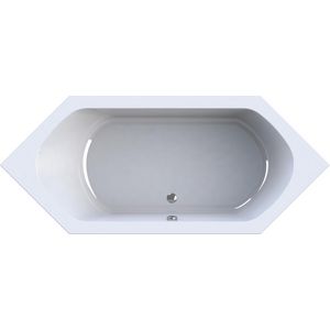 Ligbad duo 6-H Rodante 200x100cm wit excl. poten